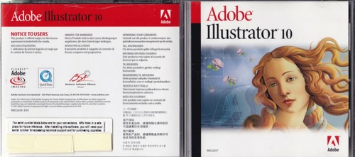 Vintage adobe illustrator - illustrator, 10