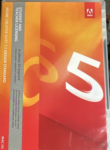 Adobe creative suite cs5 5 - 5.5, cs5.5